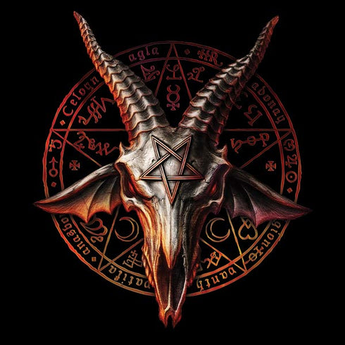 Alchemy Baphomet Zisurrû Universal Laptop 12in (9.8 x 6.8in) Skin